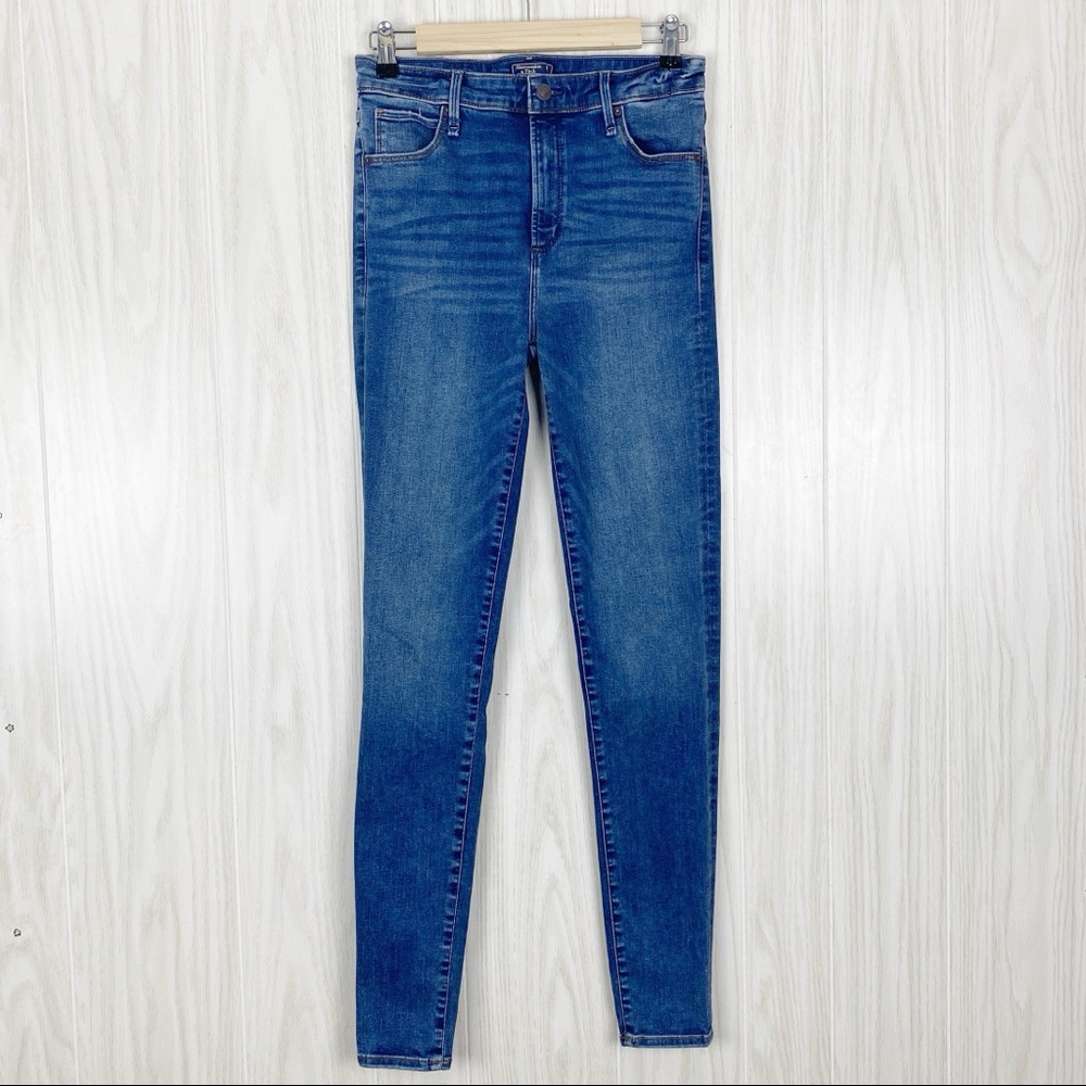 Abercrombie | Simone High Rise Super Skinny 6 Long